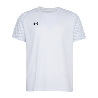 安德玛UNDER ARMOUR运动休闲篮球跑步速干透气男女T恤短裤套装24500509 白色T恤 2XL
