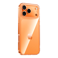 倍思【软边不伤机|发黄秒退】适用iphone17pro手机壳苹果17pro保护套超薄全包透明液态硅胶防摔散热