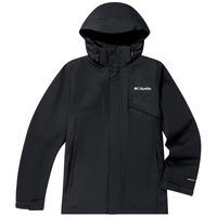 哥伦比亚 男女银点防水冲锋衣保暖防风可拆卸三合一休闲服 10 M(175/96A)