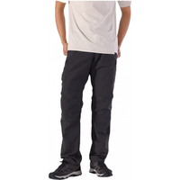 百亿补贴：迪卡侬 速干裤男女户外裤徒步裤子快干登山透气弹力男裤24年新 TREK100 男款黑灰色New 38