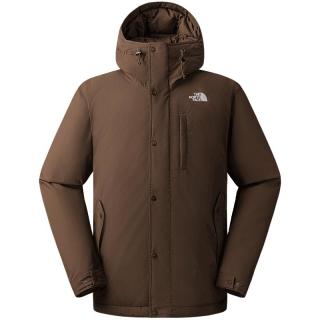 The North Face北面羽绒服男户外保暖550蓬鹅绒外套88R4 棕色/1OI L