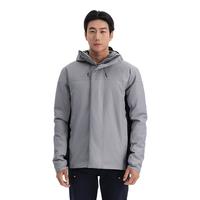 DECATHLON/迪卡侬 防风防水 男士冲锋衣 香槟灰 2XL