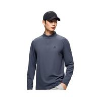 安踏大地之壳2.0丨户外长袖T恤男士秋季登山徒步保暖运动上衣