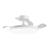 雷士 NVC   Lighting枕边风 风扇灯吊扇灯北欧餐厅卧室全光谱1级能效三防白色36寸36瓦 云舒卧室款/36W全光谱/IP65三防