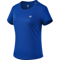 bmai 必迈 春夏季跑步运动短袖服户外骑行训练T恤男魔方速干高弹透气 魔力速干-海蓝 L码