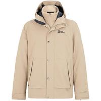 Jack Wolfskin 狼爪 男子三合一冲锋衣 5122131-5020 米白色 S