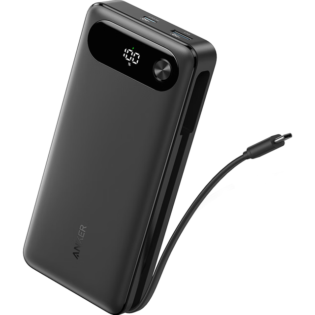 Anker 65W多口快充 移动电源  20000mAh 黑