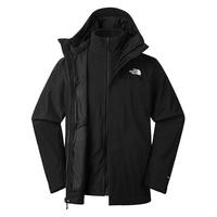 北面三合一冲锋衣外套男防水防风抓绒内胆24 89ZP JK3/黑色 3XL 