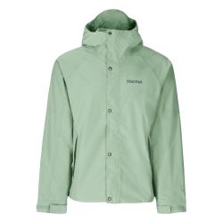 Marmot 男士 Cascade 环保面料防雨户外冲锋衣 防水徒步夹克 玛瑙绿 XXL