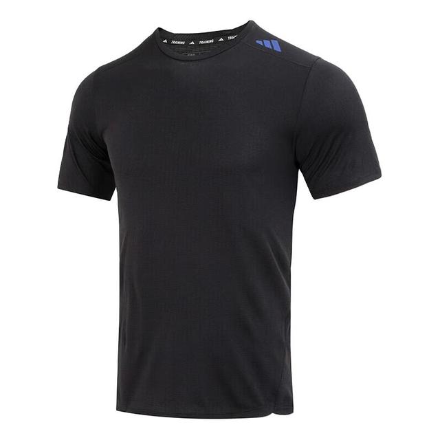 adidas 男夏季运动服跑步训练T恤半袖 IB9093 M