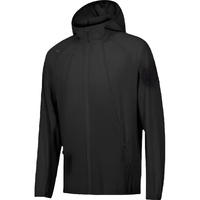 京东京造户外软壳四面弹连帽夹克探险徒步旅游男士外套 黑色 L L(175/96A)