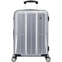 爱华仕（OIWAS）行李箱大容量旅行箱男拉杆箱女登机密码皮箱子 银色 28英寸