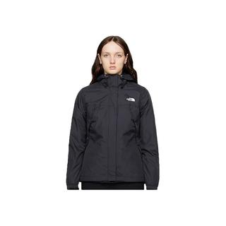 the North Face北面美版女款W ANTORA防风防水透气连帽冲锋衣夹克 JK3-黑色 S