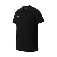 安德玛（Under Armour）短袖男装 23夏季新款高尔夫球运动服商务休闲速干t恤男士polo衫男 23500507-001/弹力速干/经典黑 3XL/190/108A