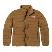 THE NORTH FACE 北面 羽绒服男户外保暖600蓬鹅绒外套7W7Q 卡其色/173 S