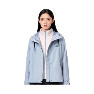 PELLIOT 伯希和 女子三合一冲锋衣 112240112 天空灰 L 两件套