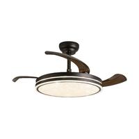 雷士 Lighting 雷士 NVC  星冰系列 风扇吊灯 黑色