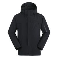 Pioneer Camp 朱雀冲锋衣男三合一抓绒秋冬季保暖外套户外登山服 朱雀红 L