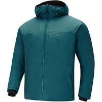 /可隆 KOLON SPORT夹克 男子户外PRIMALOFT棉服保暖外套运动骑行上衣 LHPJ3WTK25-DG 深绿色 190/3XL