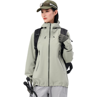 伯希和（Pelliot）硬壳冲锋衣男女冬季防水防风登山外套124301070绿XL 岩壳绿/男女同款