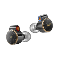 FiiO/飞傲 F3PRO HiFi发烧 入耳式耳机 可换线 有线充电 黑色 3.5mm