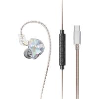 飞傲 动圈 入耳式耳机  有线充电 透明色 3.5mm