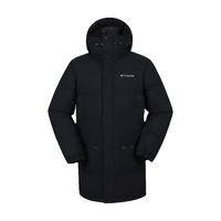 户外男士奥米热能中长款保暖羽绒服