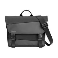tomtoc 吉考斯工业 男士斜挎包 T27 陨墨黑 中包