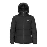 黑冰24秋冬男士经典款天枢PLUS户外防风连帽短款鹅绒700蓬羽绒服 灰色 M