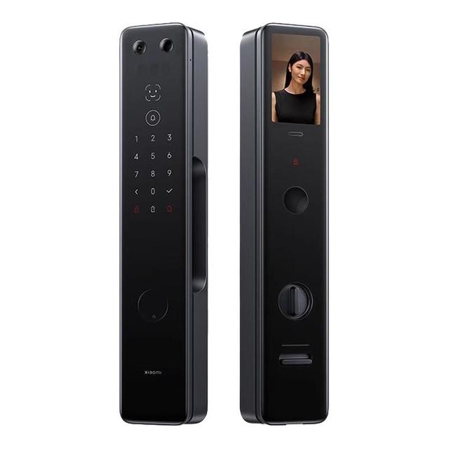 小米 智能门锁4Pro 家用掌静脉AI人脸大屏猫眼门锁