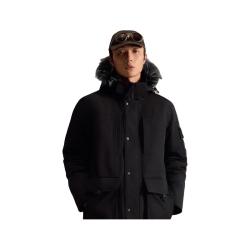京东京造 探险羽绒服 户外秋冬派克服外套男 黑色 M