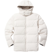 /可隆 KOLON SPORTSECO羽绒服 男子户外防风保暖云朵鹅绒夹克 LHDJ3WTT61-GR 灰褐 180/XL