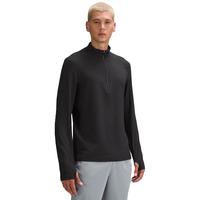 lululemon丨Surge Warm 男士半拉链运动衫 LM3DMHS 黑色 XL