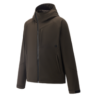 KOON SPORT/可隆 KOLON SPORT软壳夹克 男子户外运动登山徒步越野抽绳连帽外套 HJK4ANK21-BR 175/96A