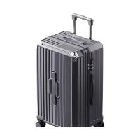 友胜保罗 大容量行李箱多功能拉杆箱男密码箱大号旅行皮箱登机箱可坐