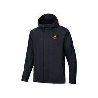 安踏国家一级冲锋衣水壳硬壳防泼水男女冬季户外登山露营防风外套风衣 【男款-水壳TD】基础黑7617-7 M