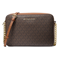 MICHAEL KORS 迈克.科尔斯（MICHAEL KORS）MK女包Jet Set系列链条斜跨相机包棕色
