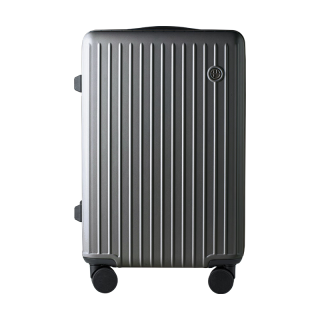 移动端、京东百亿补贴：网易严选 随行超轻行李箱大容量加宽拉杆箱商务多功能旅行箱万向轮密码箱 暗影灰 20英寸