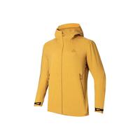 ANTA安踏水壳LT冲锋衣|大地之壳防水户外登山徒步硬壳连帽外套上衣男 (24款LT轻质版)灌木黄-3 XL(男180)