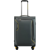 美旅 箱包登机拉杆箱商务轻软箱万向轮行李箱男女旅行箱20英寸DB7灰色