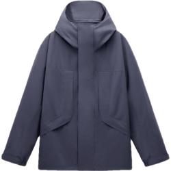 蕉内 502Pro 防风防水 幽蓝 2XL 三合一冲锋衣