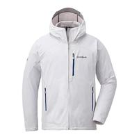 mont·bell日本2024年春季户外徒步登山防风保暖连帽软壳衣男士 GY灰色/1106708 L
