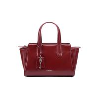  La Festin/拉菲斯汀 头层牛皮 女士单肩斜挎包  拉菲红 中包