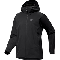 ARC’TERYX始祖鸟 GAMMA HOODY 防风 男子 软壳夹克 BLACK/黑色 M