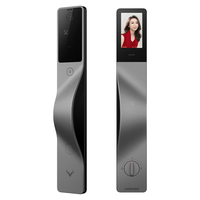 国家补贴：鹿客 V5 Air结构光人脸识别猫眼大屏智能密码锁