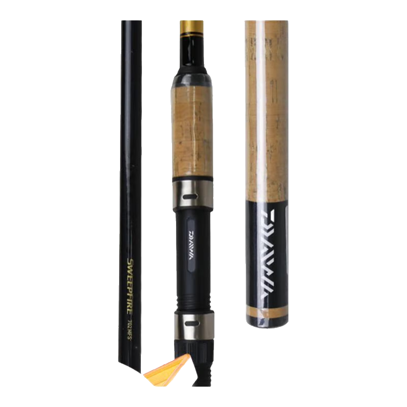 达亿瓦（DAIWA）SWEEPFIRE入门路亚竿轻量路亚钓竿超轻钓鱼竿1.98m