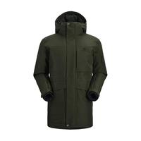 凯乐石哈尔滨 N53°中长款派克羽绒服700蓬GTX硬壳保暖防风热反射鹅绒服 男-灌木绿【石墨烯热反射科技】 L