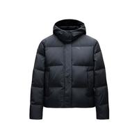 安踏(ANTA)关晓彤同款速暖羽绒服四格三防外套女冬季防泼水保暖连帽上衣棉服 基础黑-9 M/女165