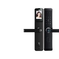 迅指可视猫眼智能门锁指纹锁家用入户防盗门智能锁民宿公寓电子密码锁 V5（可视猫眼+门铃+远程密钥） 视频指导自己安装