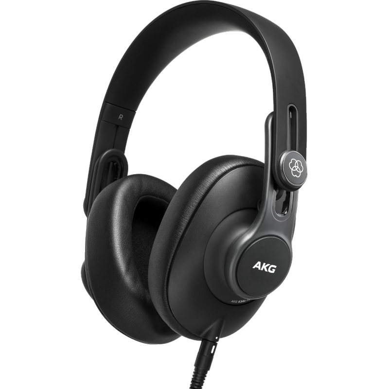 AKG 爱科技 K361 耳罩式头戴式动圈有线耳机 黑色 3.5mm